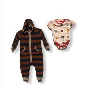 Toddler Boys Onesies Set of 2